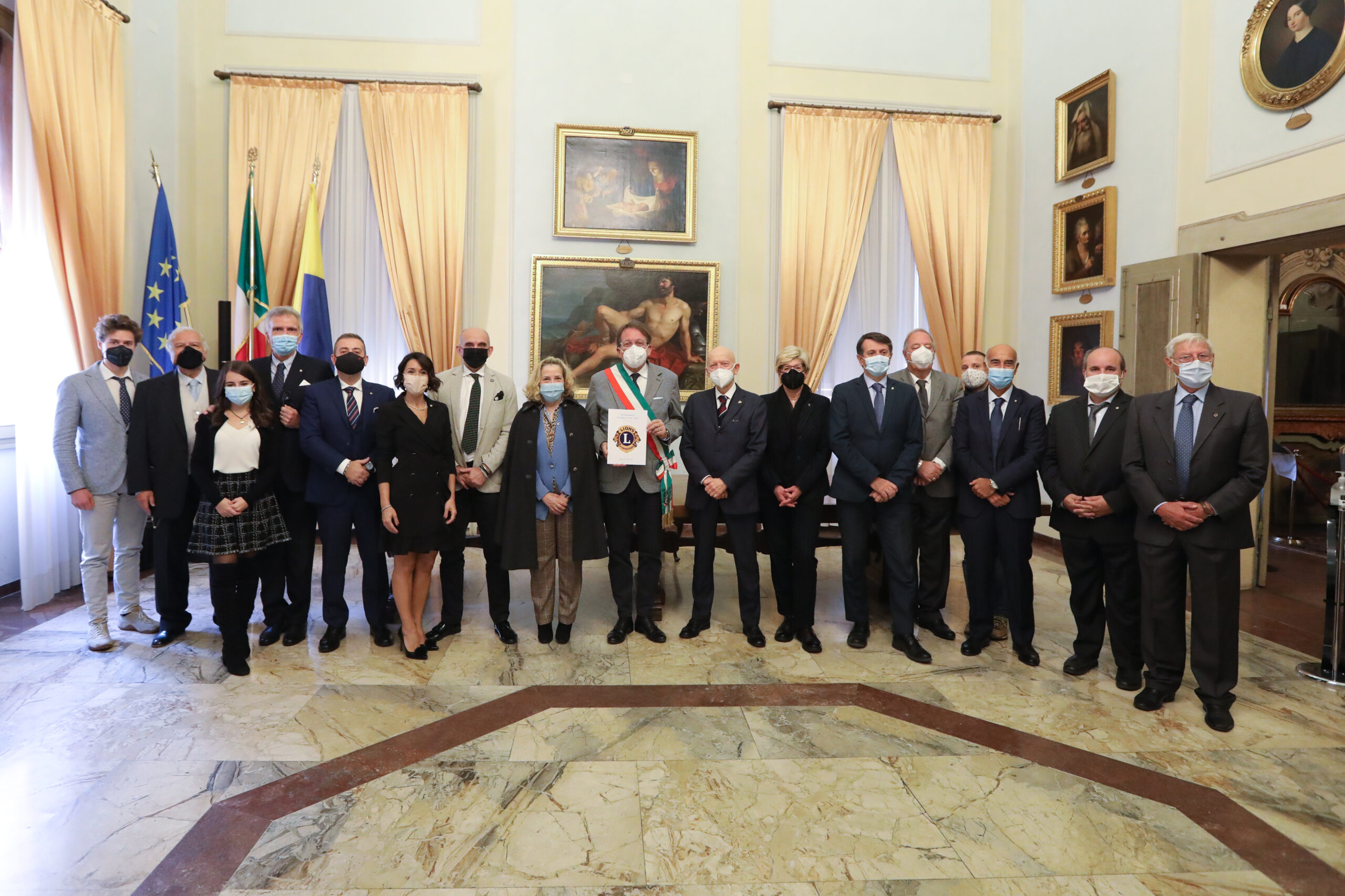  In Municipio i nuovi presidenti Lions di Modena