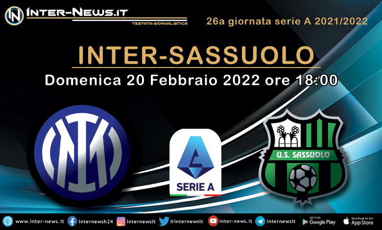  LIVE / Inter-Sassuolo / 0-2 (finale)