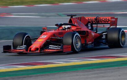 F1: nuova Ferrari già in pista a Montmelò per il filming-day