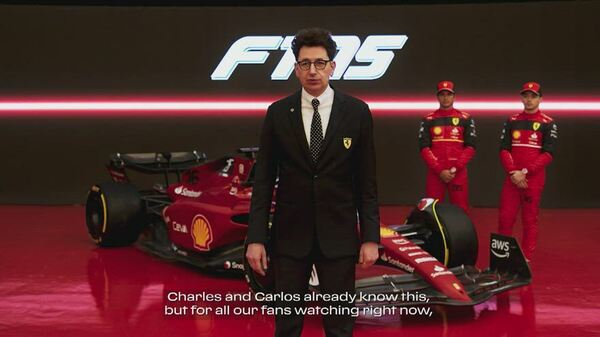 Svelata la Ferrari F1-75, Binotto “emozione e orgoglio”