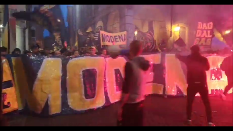  Festa dei tifosi per i 110 anni del Modena F.C. (video)