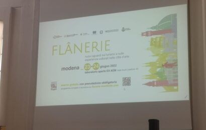 “Flânerie”, al laboratorio aperto, per capire come è cambiata la visita alle città d’arte (video)