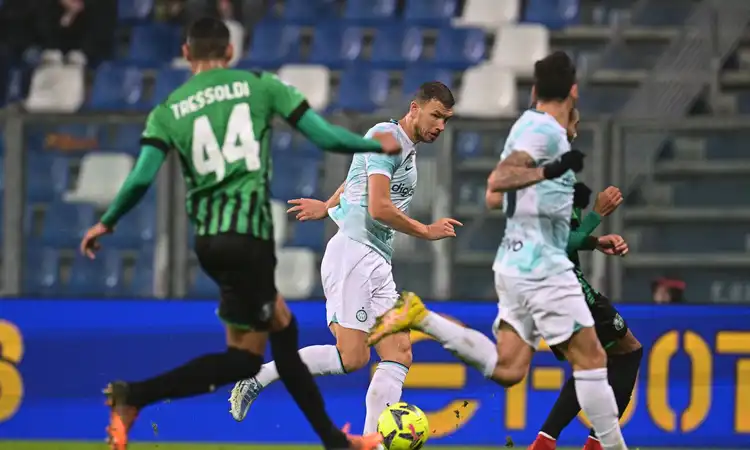  Sassuolo-Inter 0-1: al Mapei Stadium basta un gol di Dzeko