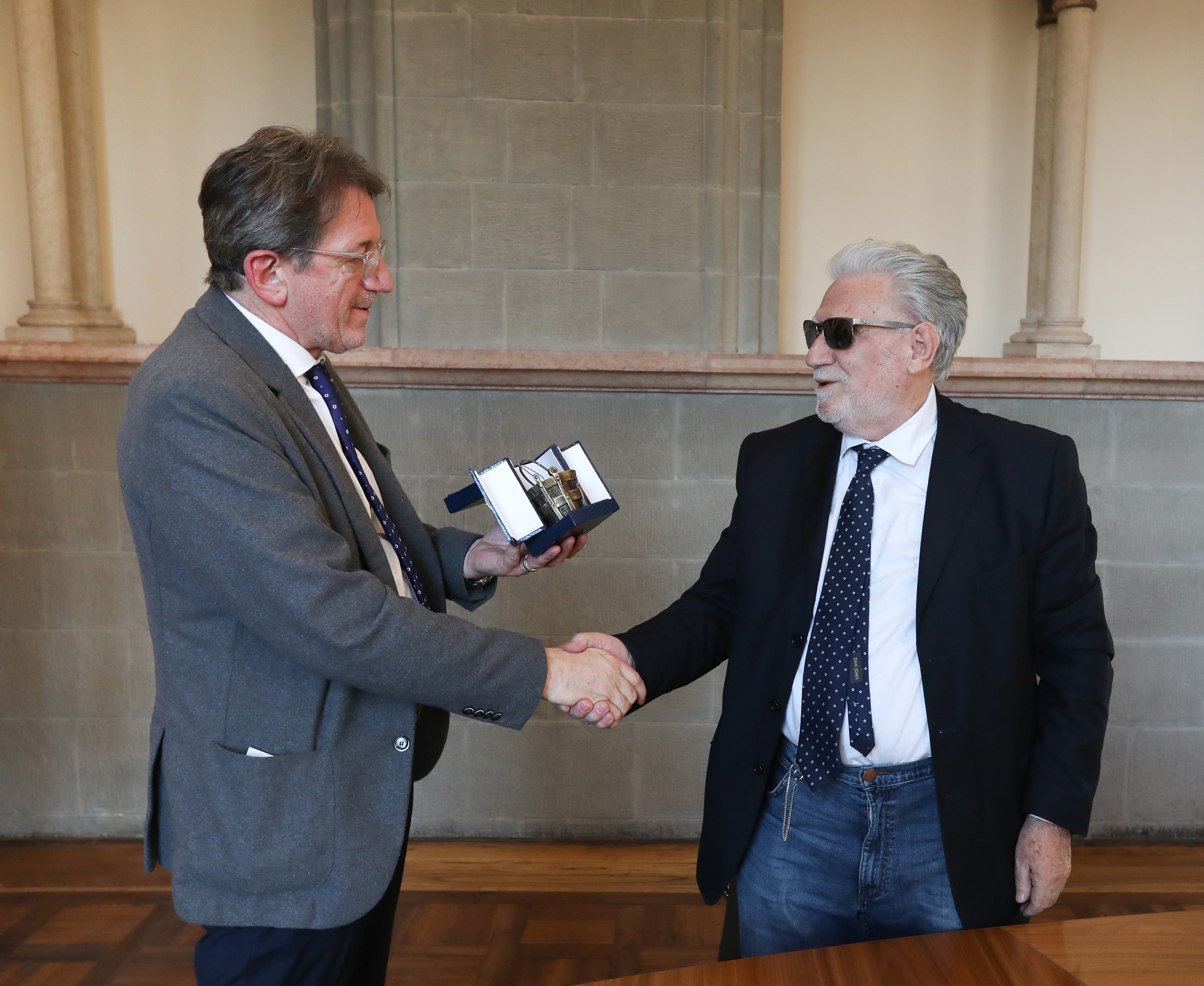  Il Sindaco incontra Luigi Tollari in municipio