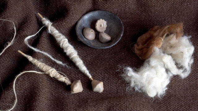  Alla Terramara oggi ‘Un filo di storia’, filatura e tessitura della lana