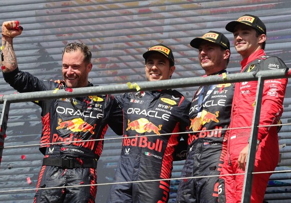  f 1 / G.P. Belgio / Leclerc: “Bel passo, ma la Red Bull è ancora avanti”