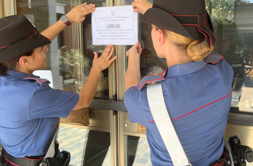  Maranello / Revocata la licenza all’albergo Europa per ordine e sicurezza pubblica