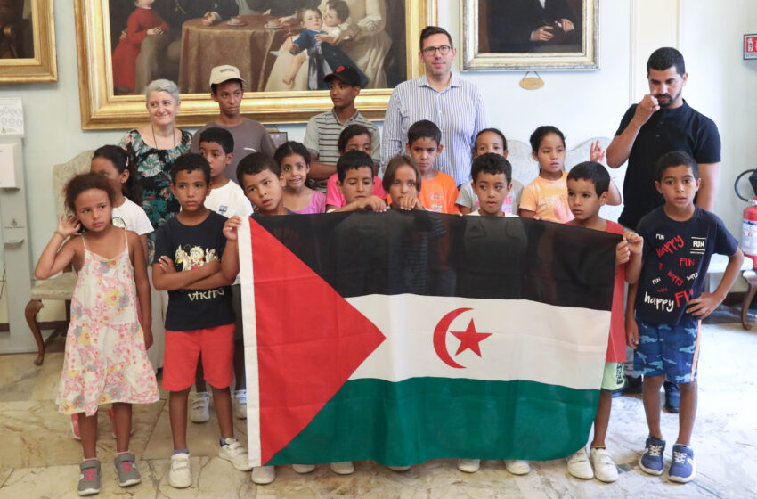  In Municipio i bambini Saharawi ospitati a Modena