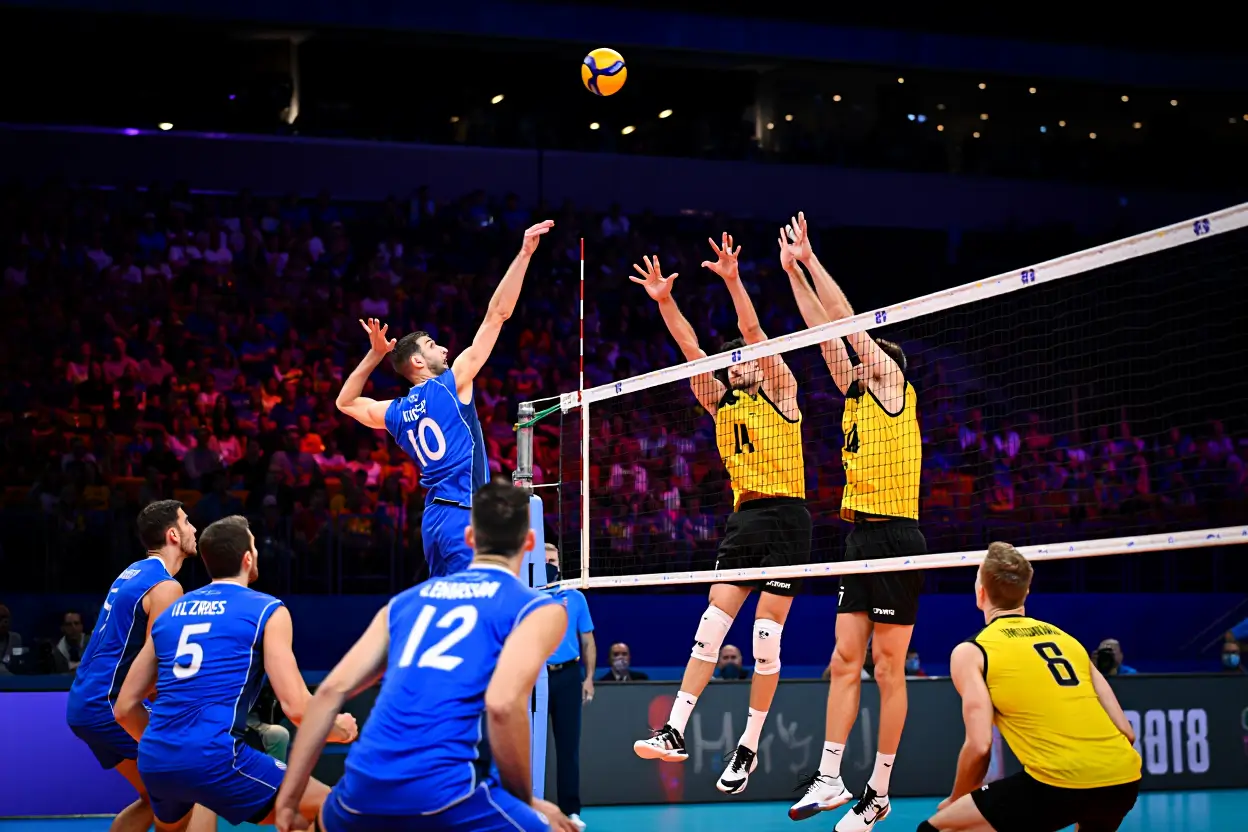 Italy and Belgium Open Men’s World Championship with Powerful Wins