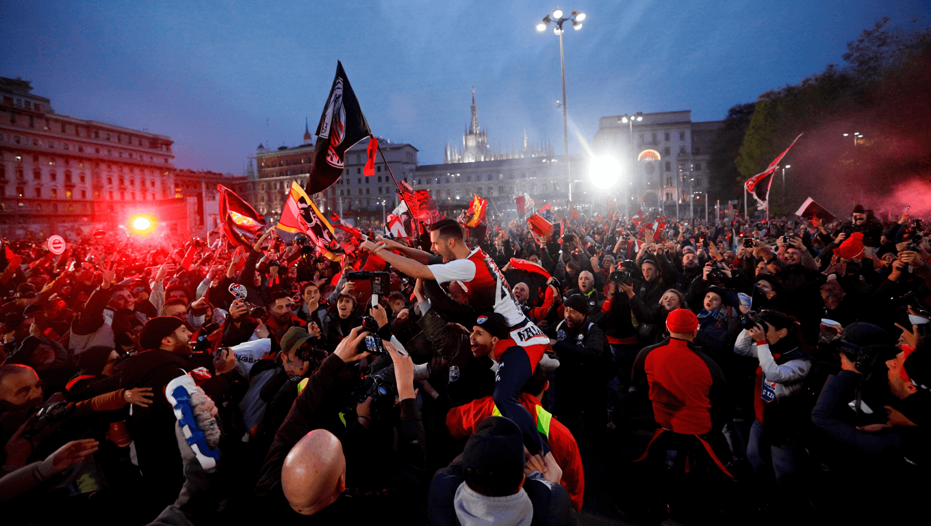 Supercoppa a Milano: Brescia ko, festa in città