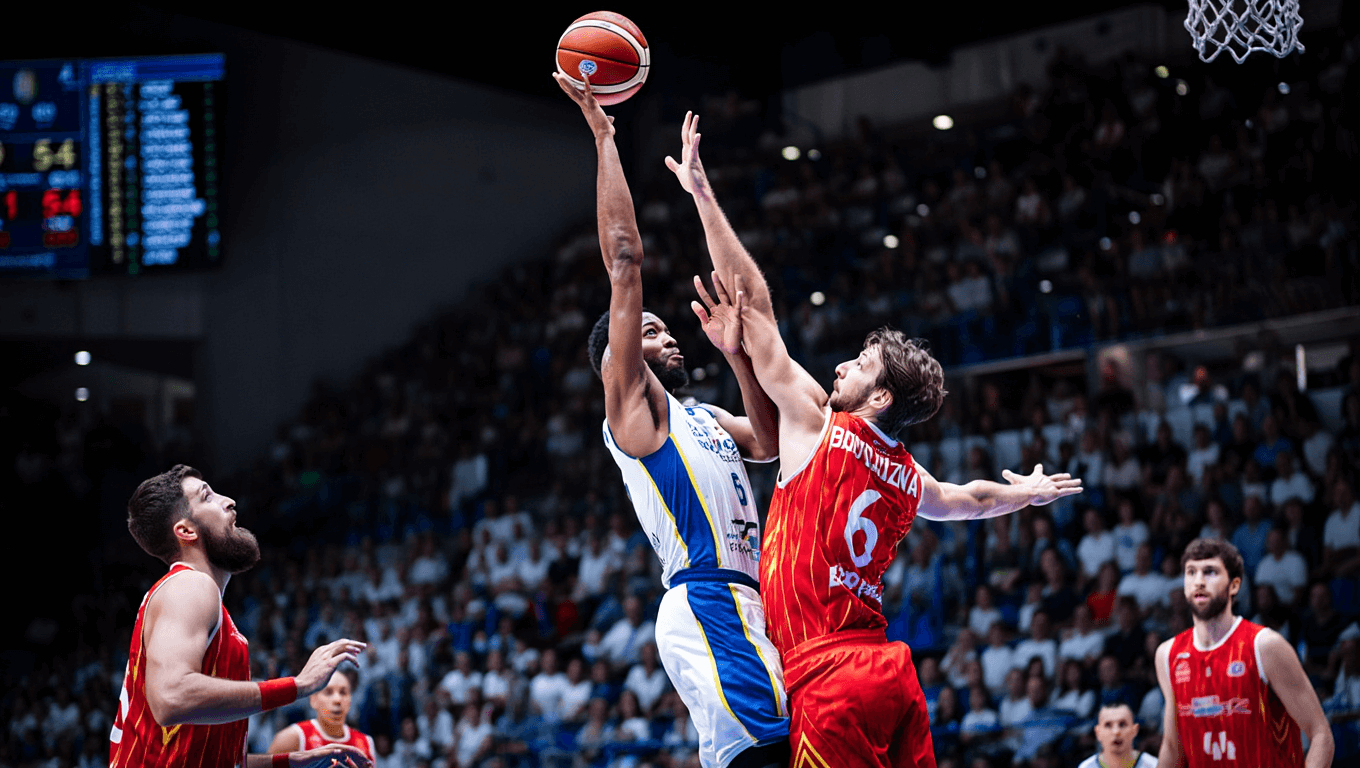 Biancoblù demoliscono Ruvo di Puglia 91-54