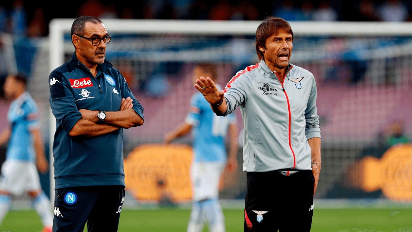 Lazio vs. Napoli: Why Conte has never managed to beat Sarri