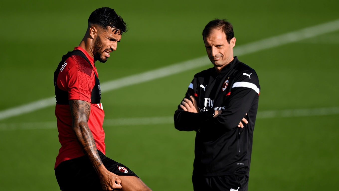 Leao denies Milan training ground argument with Allegri