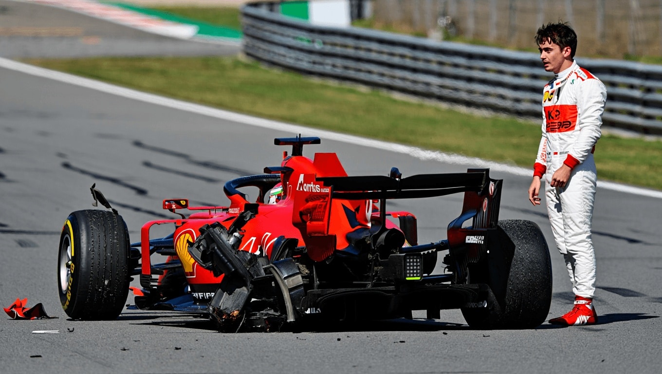 Perché Leclerc ha sbattuto? Hamilton: “Dai dati ha visto che frenavo molto tardi in Curva 4…”