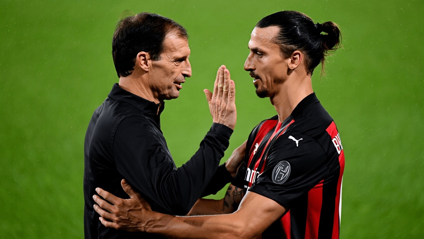 Report Milan hoped for Champions League failure, Ibrahimovic-Allegri fight
