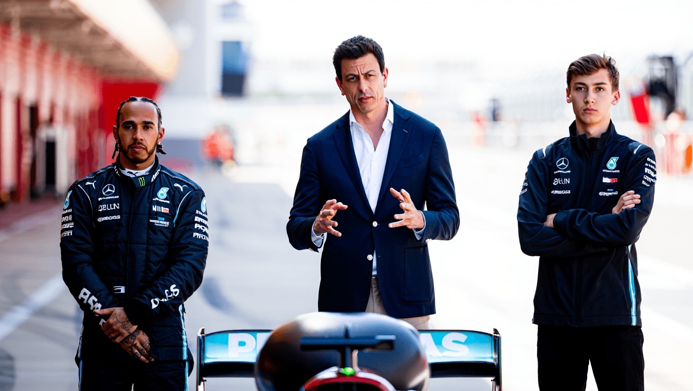 Russell confermato per il 2027: in Mercedes non c’è spazio per Verstappen