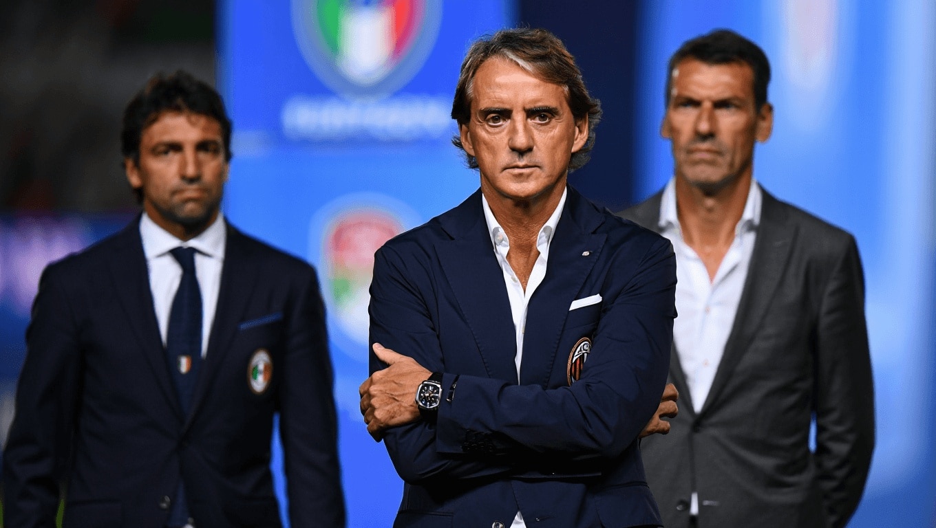 Report Mancini will be new Italy coach, as Maldini and Leonardo resign