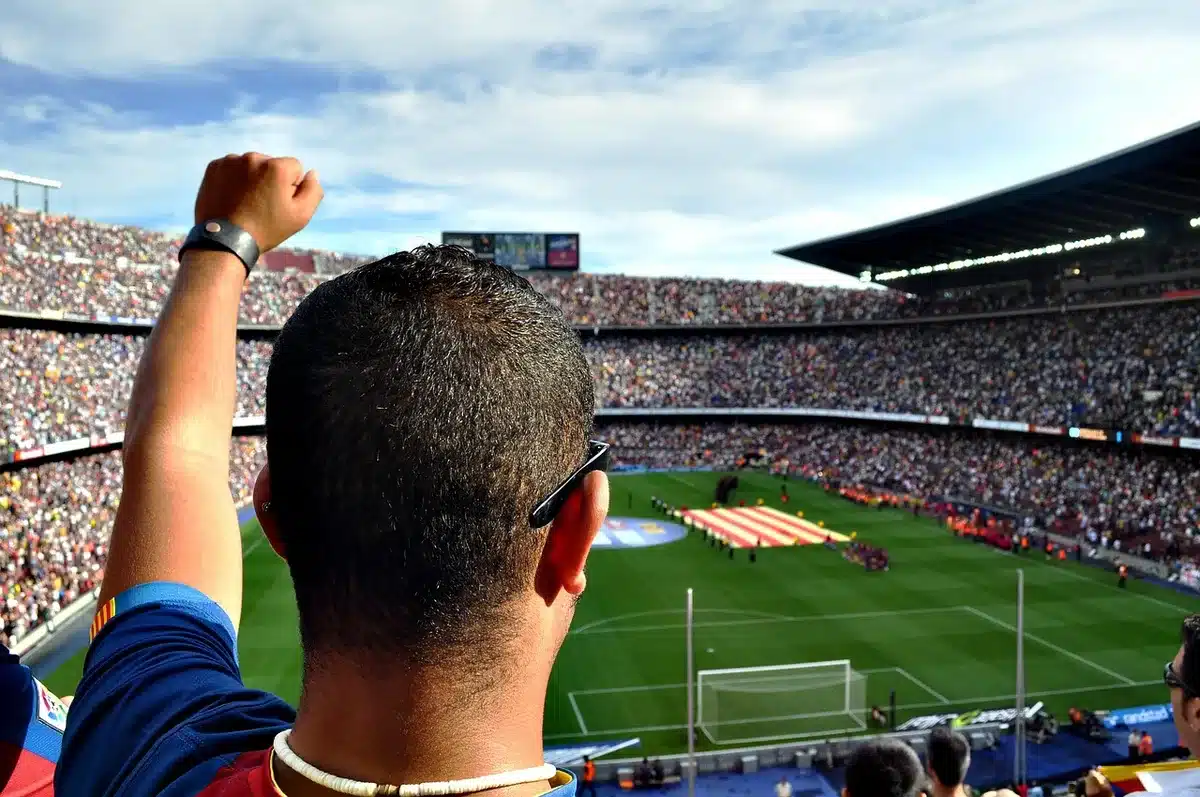Scena di gioco con ritmo alto durante una partita
